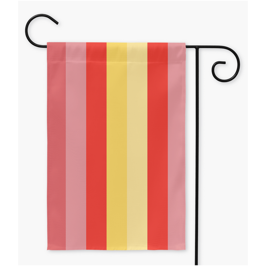 Proculsexual - V2 Pride Yard and Garden Flags | Single Or Double-Sided | 2 Sizes | Aromantic and Asexual Spectrum
