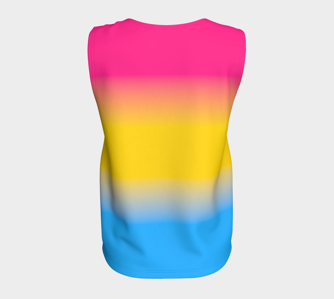 Débardeur ample dégradé pansexuel