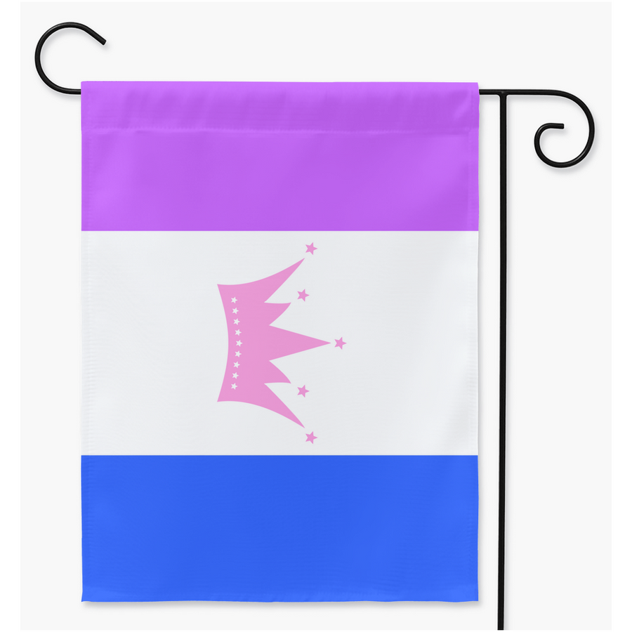 Faites glisser les drapeaux de cour et de jardin | Simple ou double face | 2 tailles