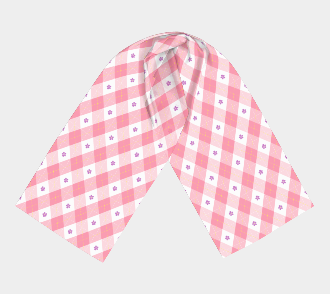Sapphic - V1 Argyle Long Scarf