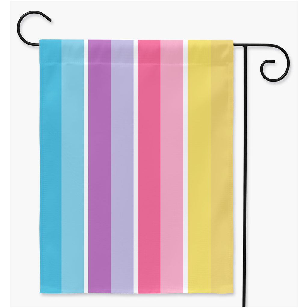 Kingender - V3 Pride Flags | Single Or Double-Sided | 2 Sizes | Gender Identity and Presentation