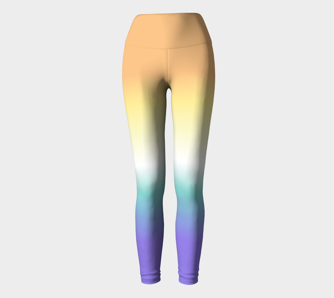 Genderfaun Gradient Yoga Leggings