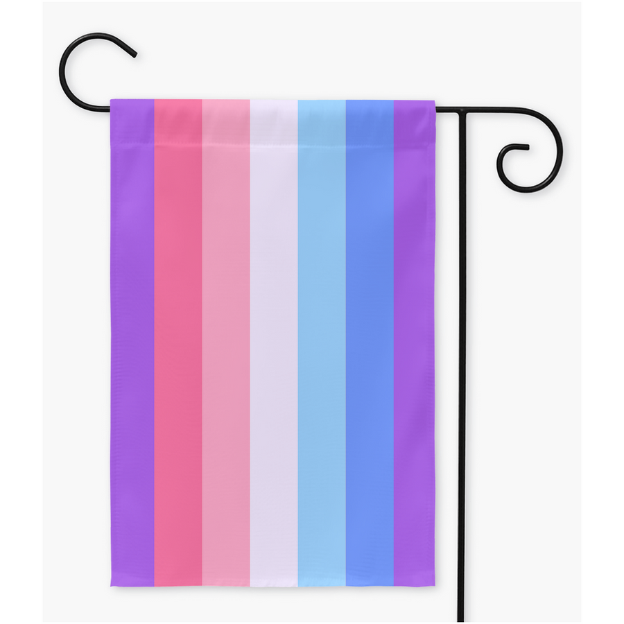 Boygirl PrideYard and Garden Flags | Single Or Double-Sided | 2 Sizes