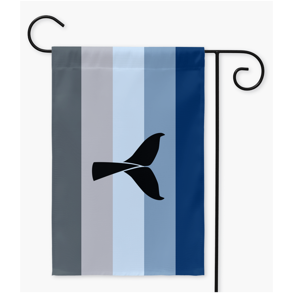 Cetacean Pride Pride Yard and Garden Flags | Single Or Double-Sided | 2 Sizes