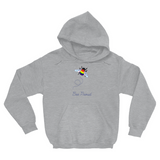Sweats à capuche Bumblebee Pride Pun (sans fermeture éclair/pull) – DESIGN AVANT | Choisissez votre drapeau et votre jeu de mots | Sweat à capuche pull bourdon | LGBTQIA