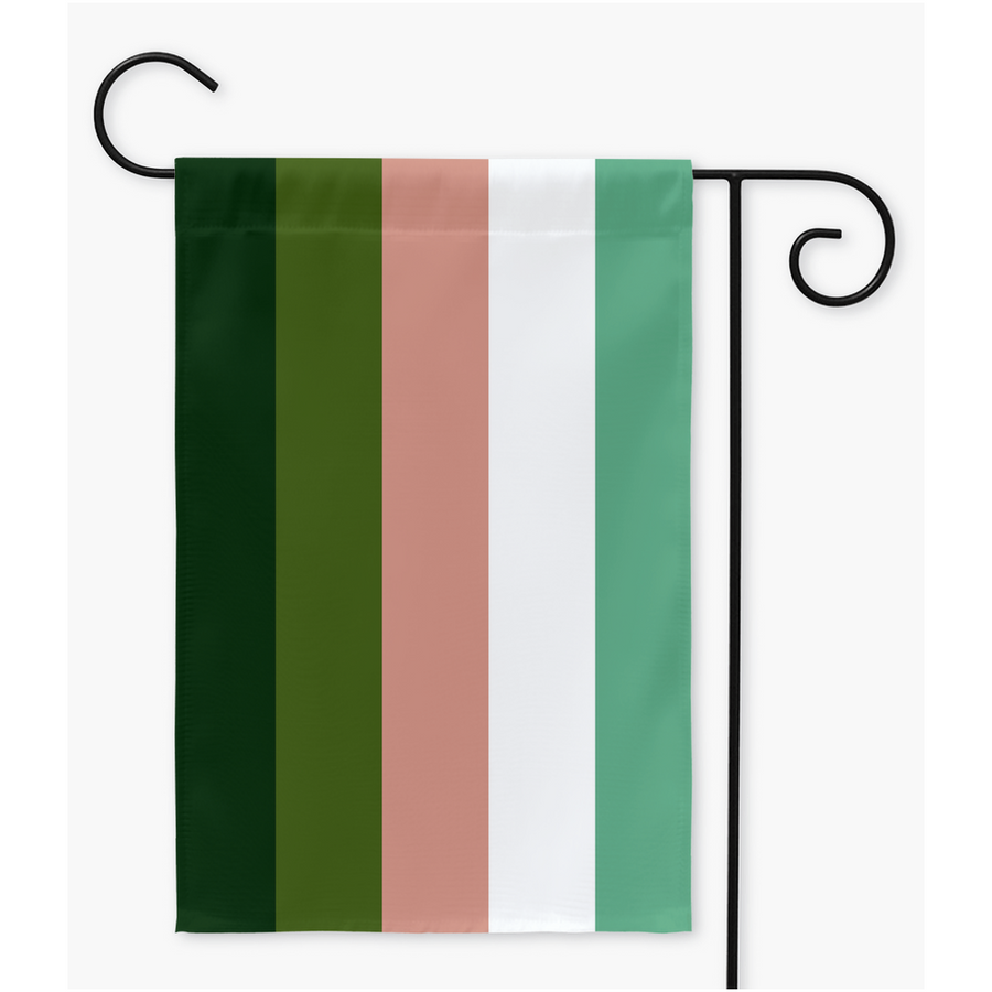 Faunic/Daunic - V2 Pride Yard and Garden Flags | Single Or Double-Sided | 2 Sizes | Sexual And Romantic Orientations