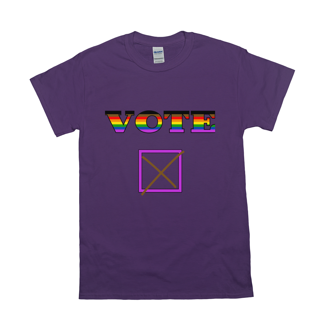 Votez un t-shirt coupe décontractée | Choisissez votre coloris Pride