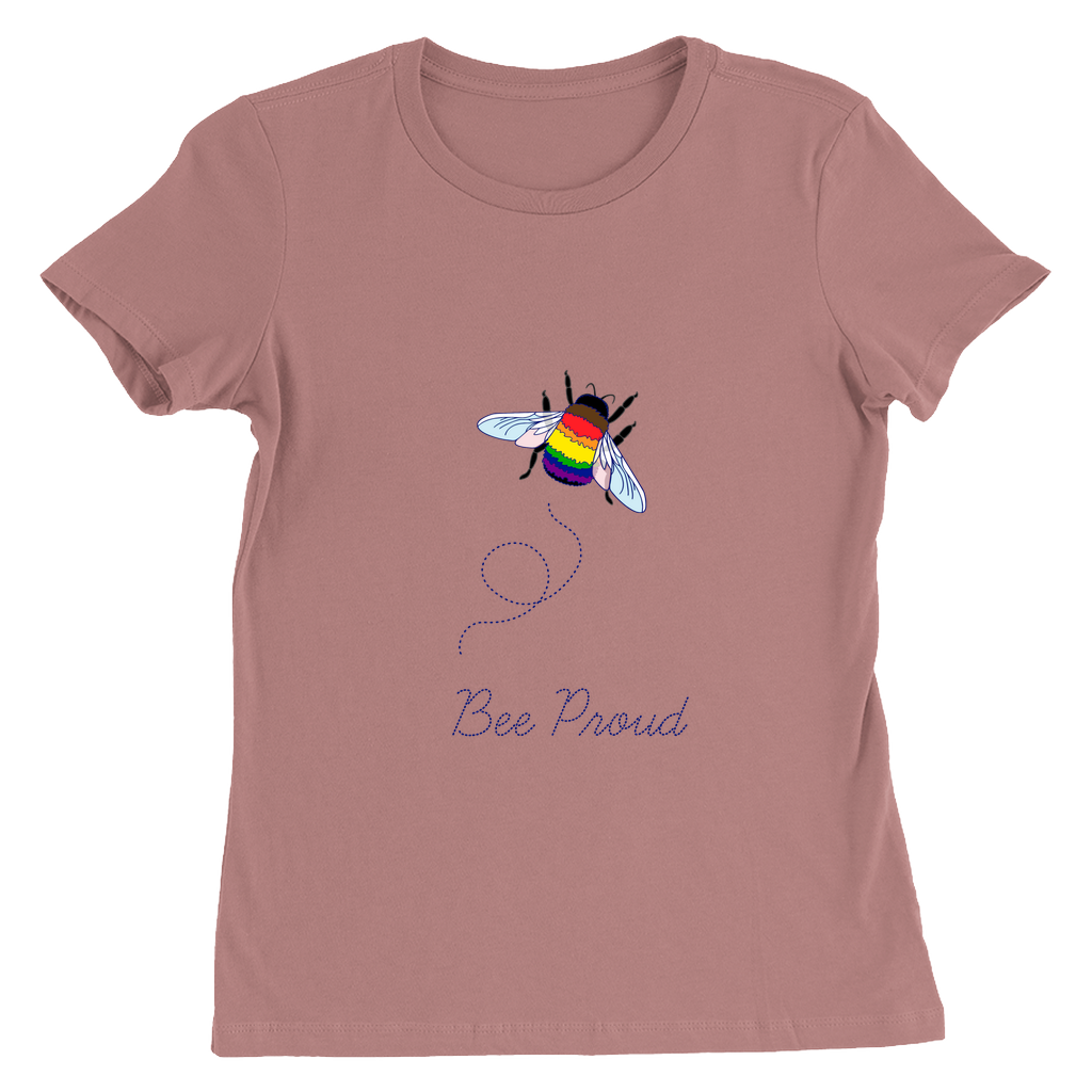 Bumblebee Pride Pun Fitted Tshirts - LIGHT | Choose Your Colourway and Pun | Bella + Canvas