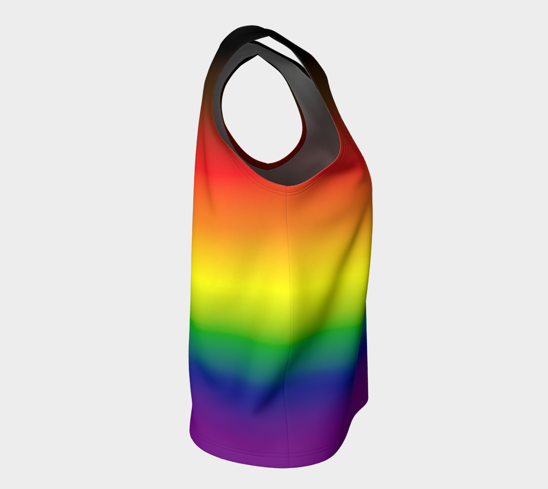 Philly Rainbow Gradient Loose Tank