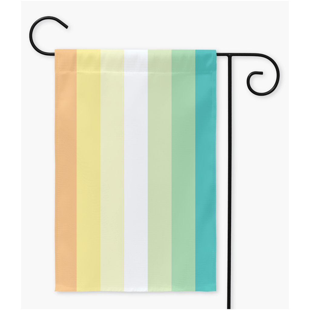 Genderflorer Pride Yard and Garden Flags | Single Or Double-Sided | 2 Sizes