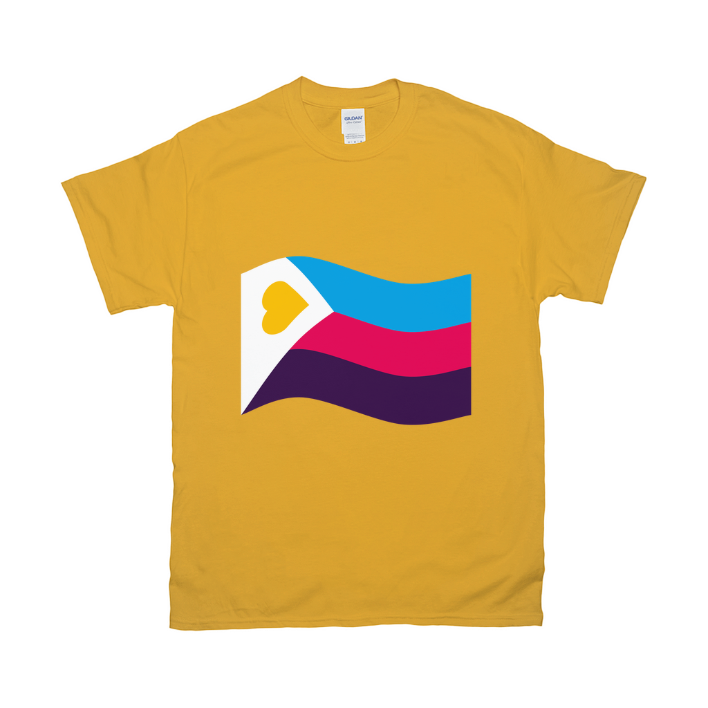 Polyamory Pride Flag Relaxed Fit Tshirt - LIGHT | Choose Your Flag