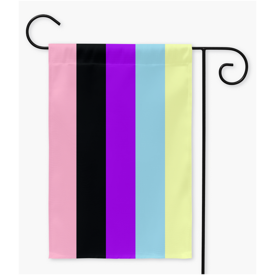 Kingender - V2 Pride Flags | Single Or Double-Sided | 2 Sizes | Gender Identity and Presentation