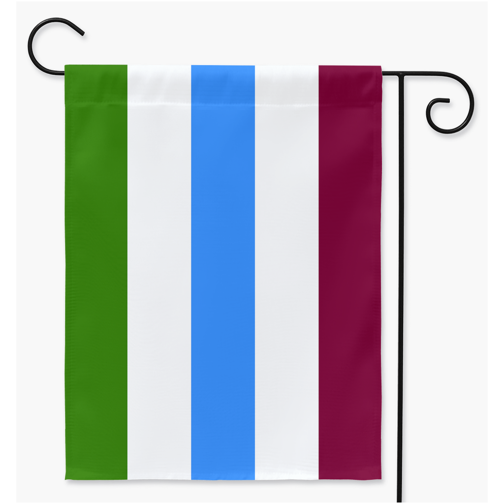 Viramoric Yard and Garden Flags | Single Or Double-Sided | 2 Sizes | Romantic and Sexual Orientations
