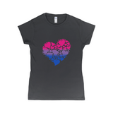 Heart of Hearts Fitted Tshirt | Choose Your Colourway | Gildan