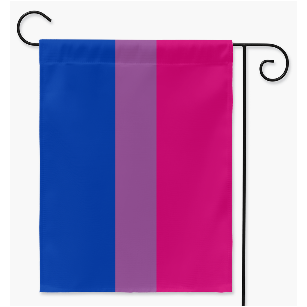 Bisexual Pride Flags | Single Or Double-Sided | 2 Sizes | Lgbtqia2s - Sexual And Romantic Orientations