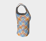 Débardeur ajusté Pride Plaid/Argyle | Longueur plus longue | Choisissez votre coloris