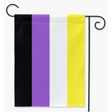 Nonbinary Pride Yard and Garden Flags | Single Or Double-Sided | 2 Sizes