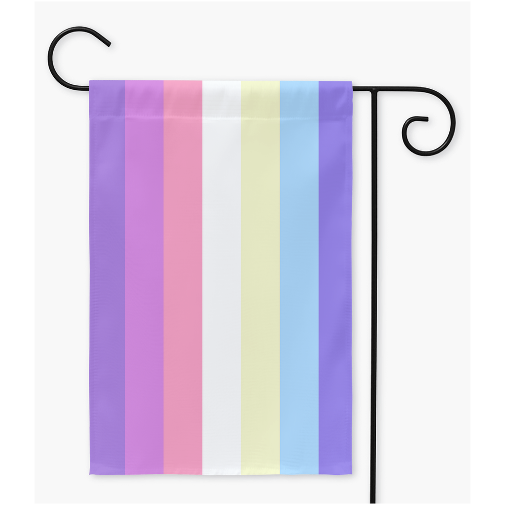 Genderselkie Pride Flags | Single Or Double-Sided | 2 Sizes | Gender Identity and Presentation