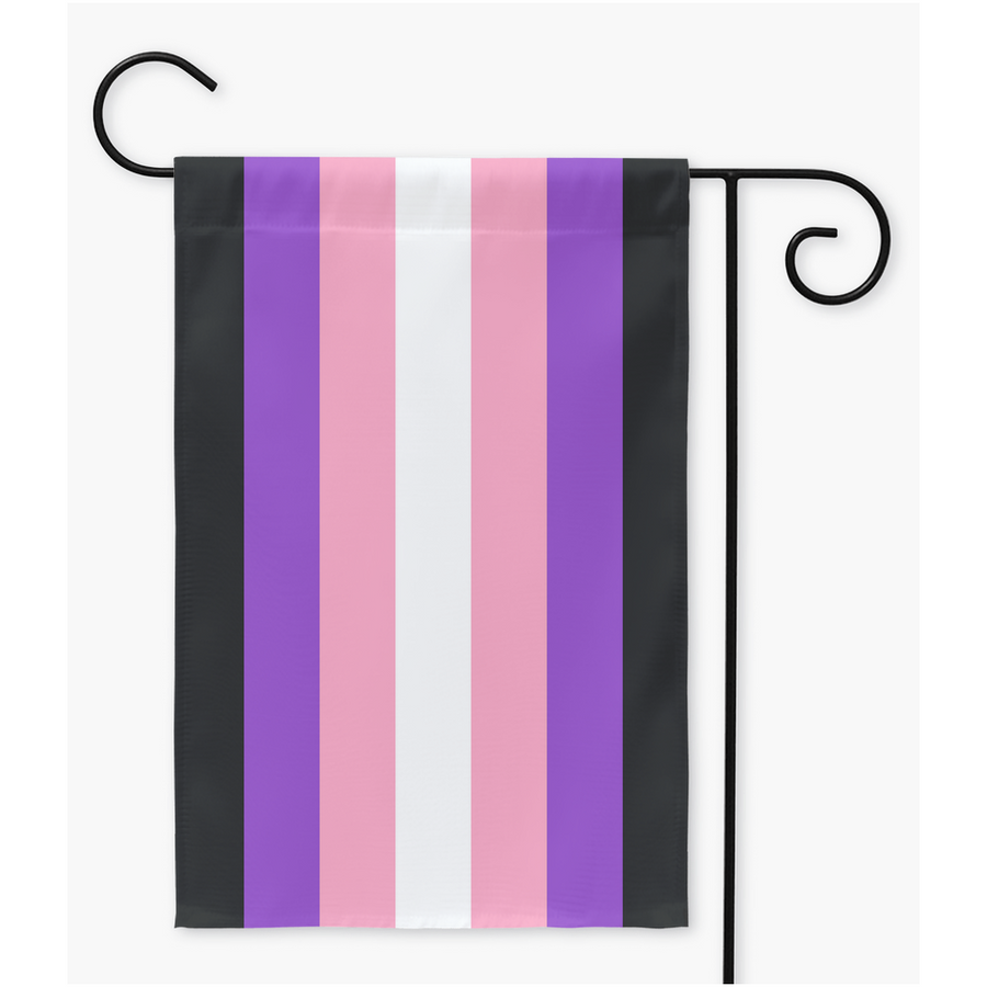 Neogirl Pride Flags | Single Or Double-Sided | 2 Sizes | Gender Identity and Expression