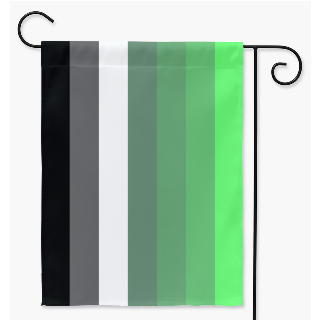Myrromantic Pride Yard et drapeaux de jardin | Simple ou double face | 2 tailles
