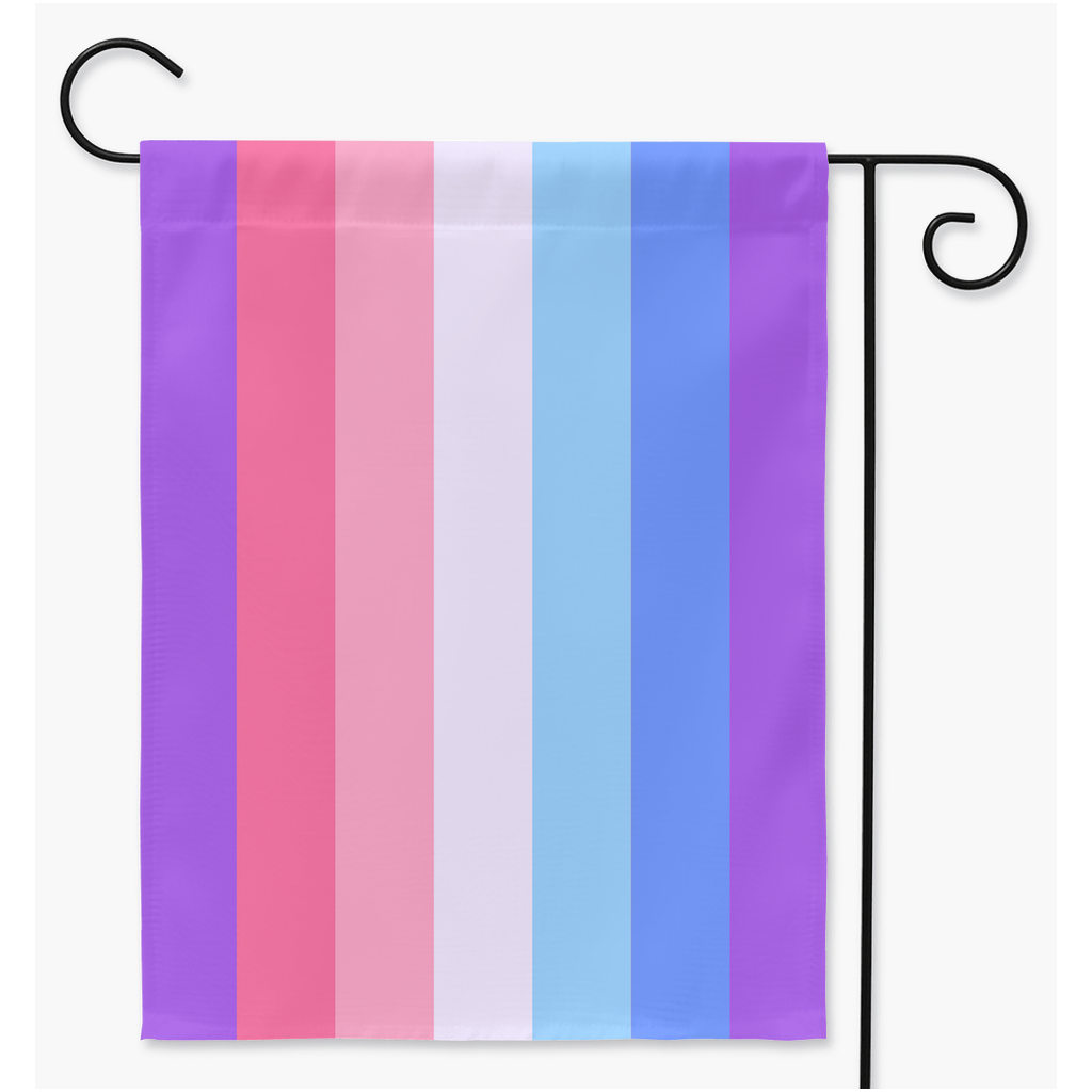 Boygirl PrideYard and Garden Flags | Single Or Double-Sided | 2 Sizes