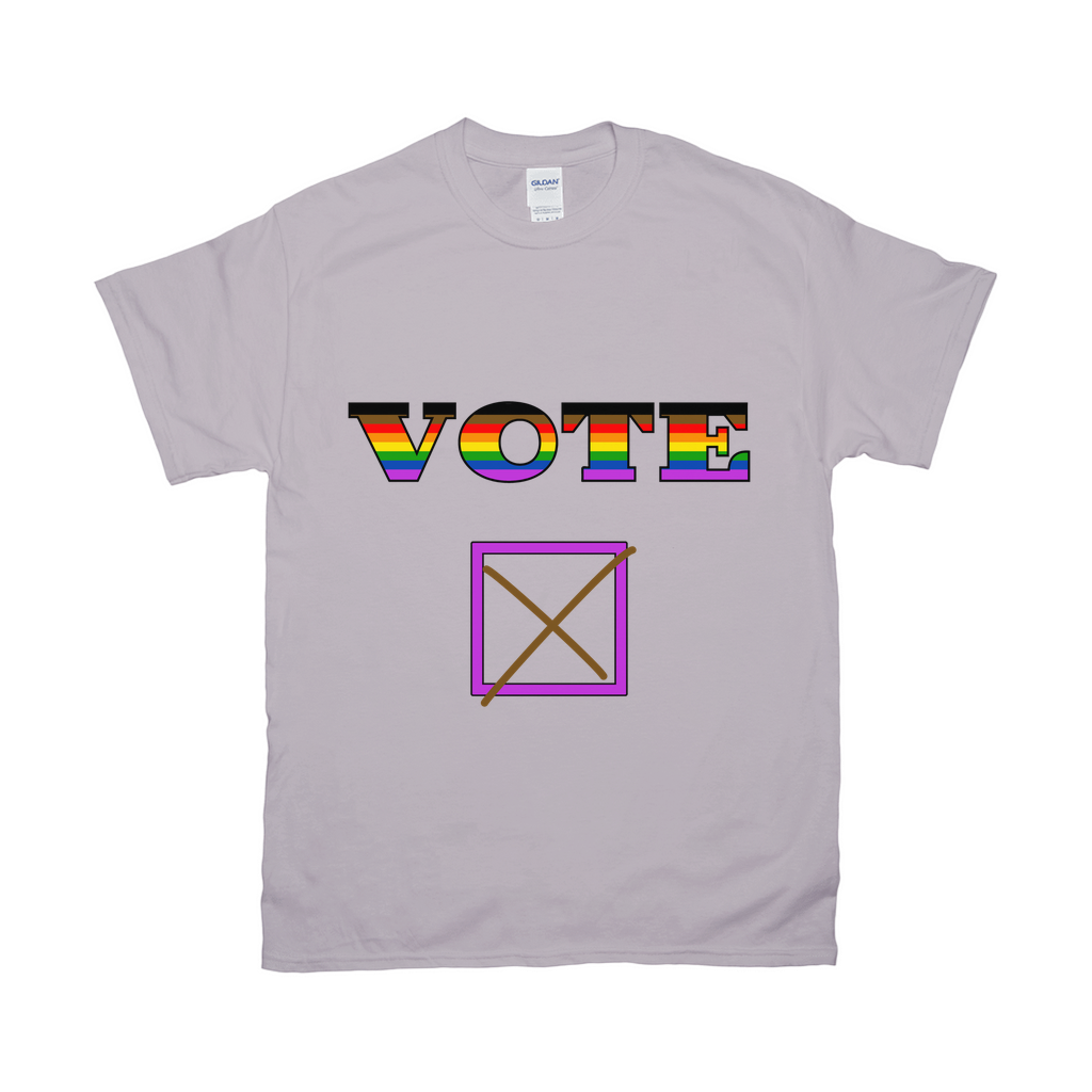 Votez un t-shirt coupe décontractée | Choisissez votre coloris Pride