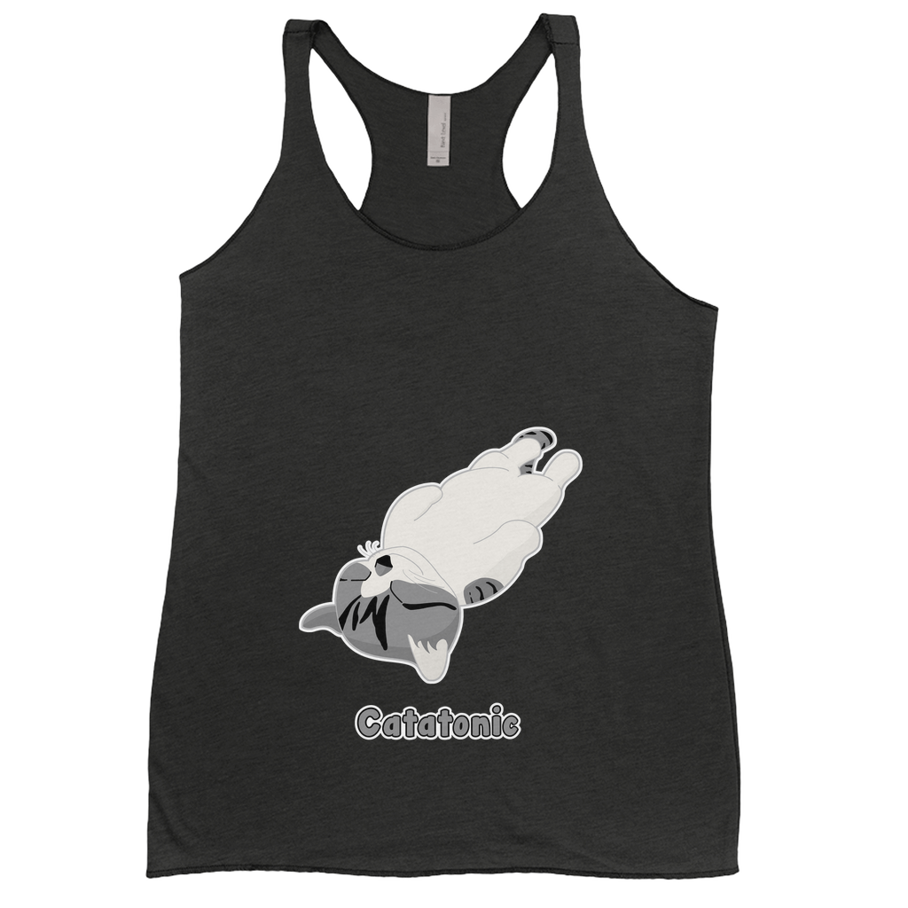 Camiseta sin mangas catatónica con espalda cruzada