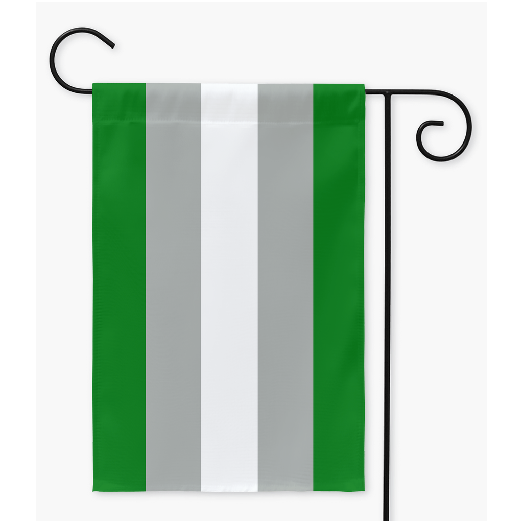 Greyromantic Pride Yard And Garden Flags | Single Or Double-Sided | 2 Sizes