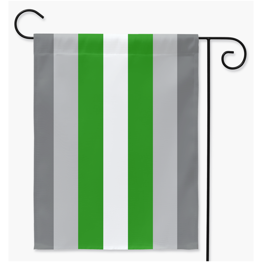 Demineutrois Pride Yard and Garden Flags | Single Or Double-Sided | 2 Sizes | Gender Identity and Expression