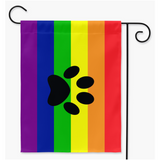 Furry - V3 - Rainbow Pride Yard and Garden Flags | Single Or Double-Sided | 2 Sizes