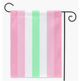 Pomoromantic Yard and Garden Flags | Single Or Double-Sided | 2 Sizes | Romantic and Sexual Orientations
