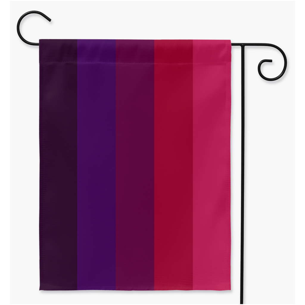 Incubian Yard and Garden Flags | Single Or Double-Sided | 2 Sizes | Gender Identity and Expression