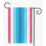 Transmasculin - V2 Drapeaux de cour et de jardin | Simple ou double face | 2 tailles | Identité et expression de genre