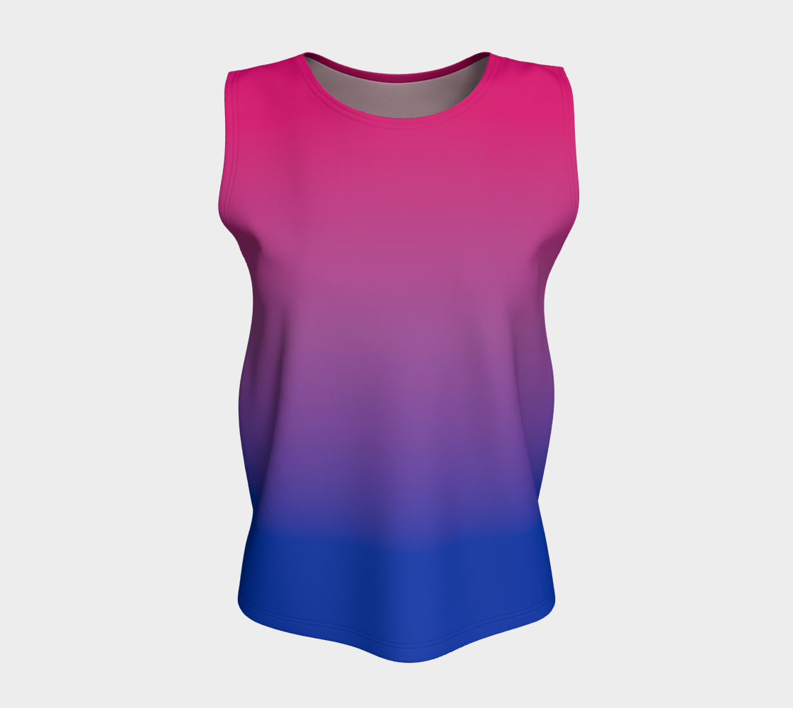 Bisexual Gradient Loose Tank