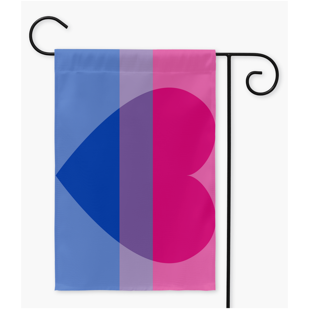 Biromantic - V2 Pride Yard and Garden Flags | Single Or Double-Sided | 2 Sizes | Sexual And Romantic Orientations