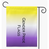 Choose Your Gender Pride Yard and Garden Flags | Single Or Double-Sided | 2 Sizes