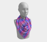 Foulard carré omnisexuel Argyle