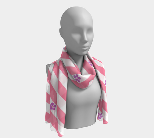 Sapphic - V1 Striped Long Scarf