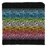 Leopard Print Gradient Pattern Throw Pillows | Multiple Sizes | Choose Your Colourway