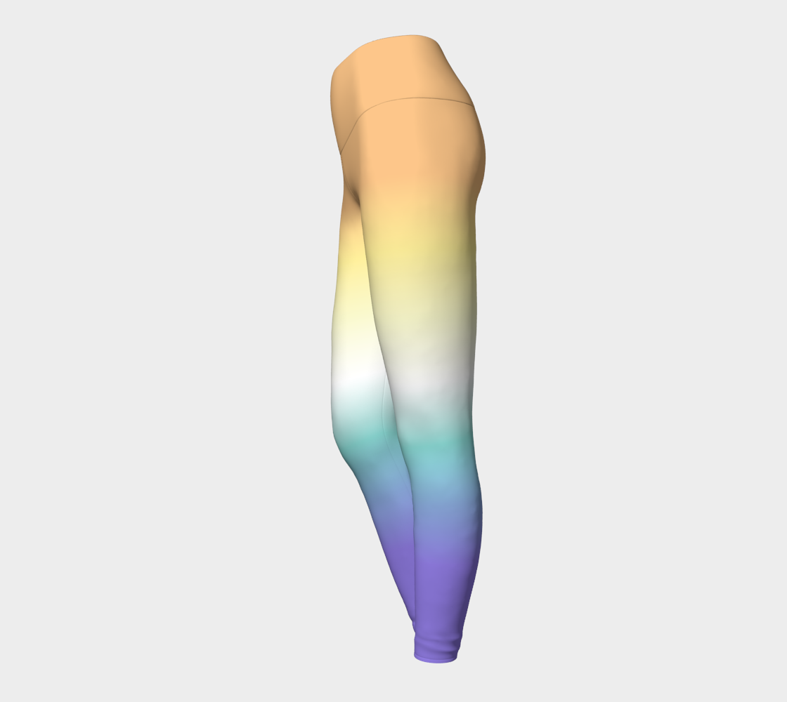 Genderfaun Gradient Yoga Leggings