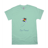 T-shirt unisexe Bumblebee Pride Pun - LIGHT | Choisissez votre drapeau et votre jeu de mots