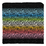 Leopard Print Gradient Pattern Throw Pillows | Multiple Sizes | Choose Your Colourway
