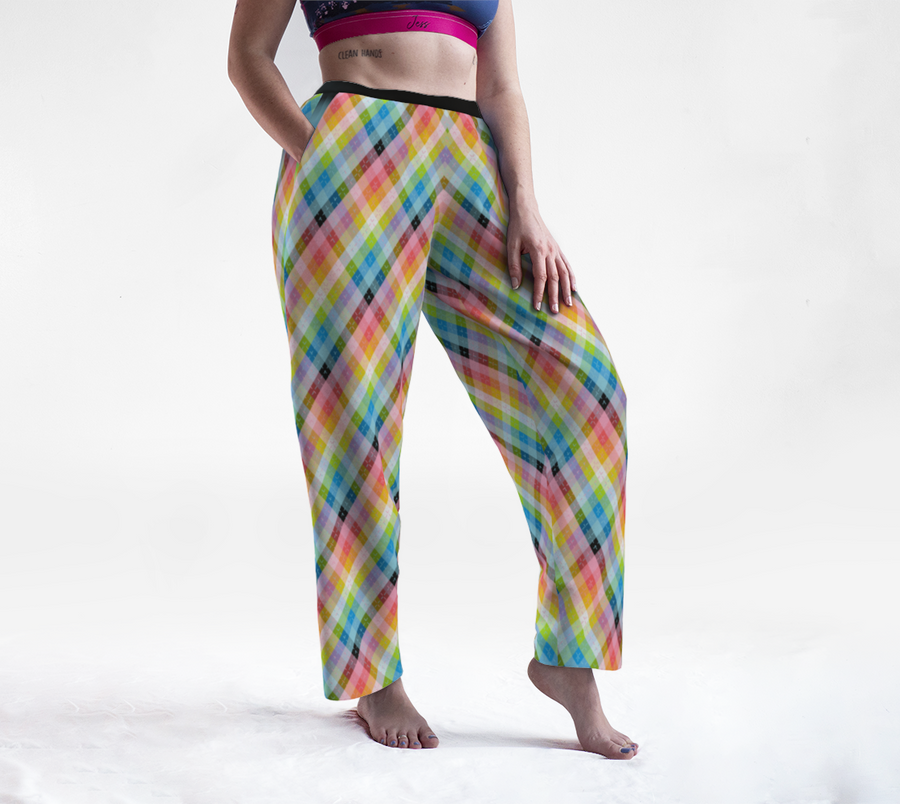 Pantalon de détente Queer Argyle