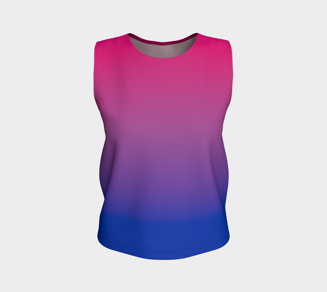 Bisexual Gradient Loose Tank