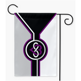 Polyamory - V4 - Demisexual Yard and Garden Flags | Single Or Double-Sided | 2 Sizes