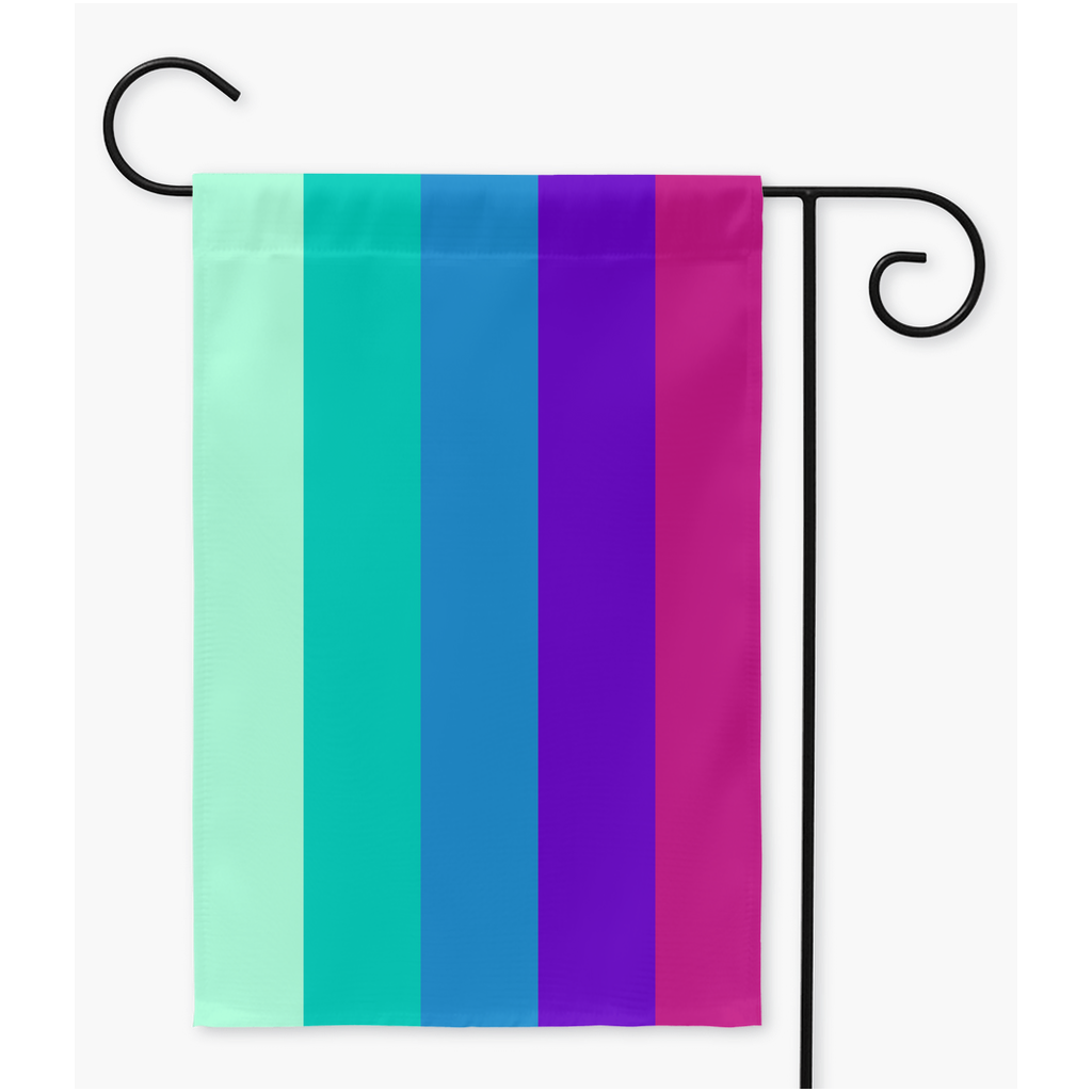 Bi-Vincian Yard and Garden Flag | Single Or Double-Sided | 2 Sizes