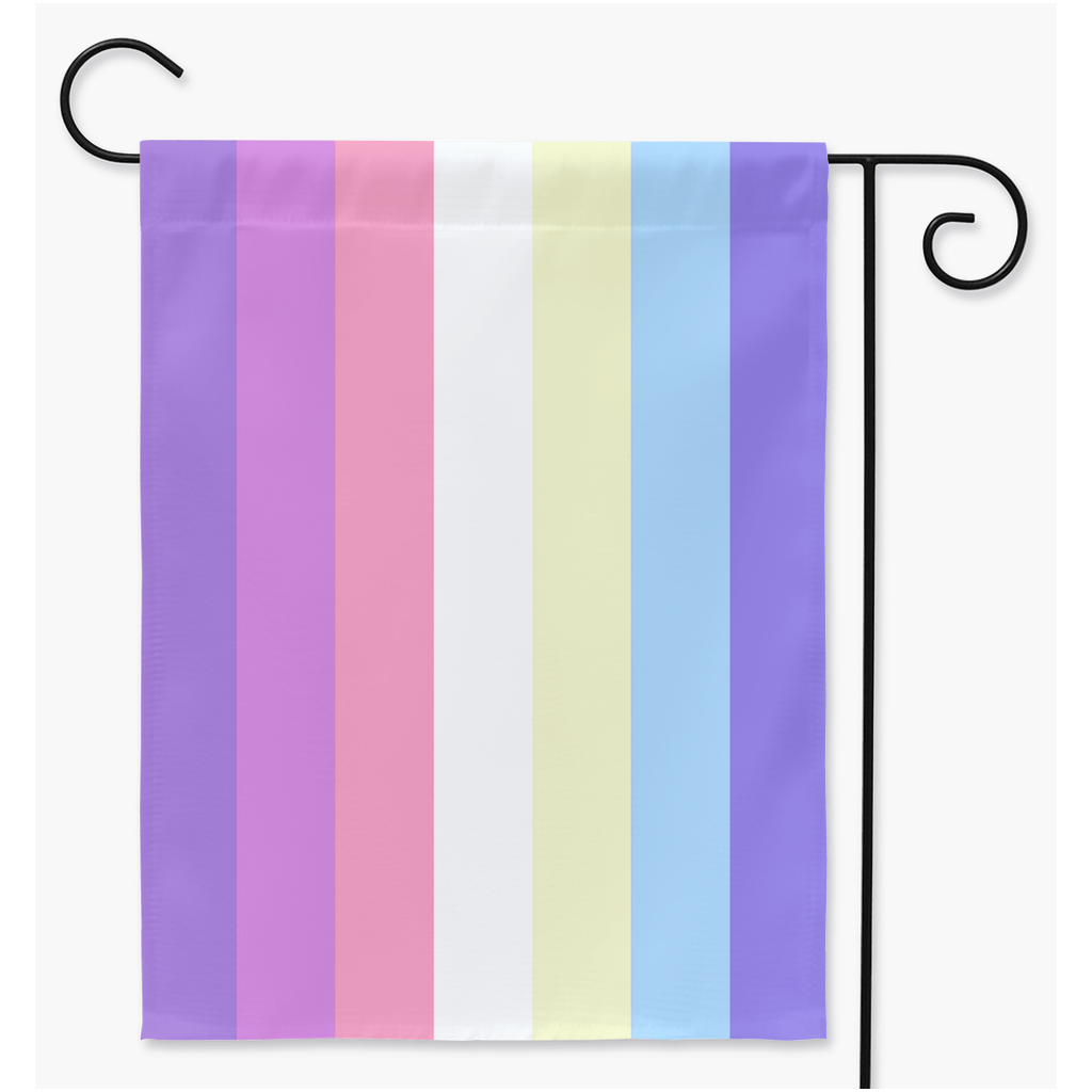 Genderselkie Pride Flags | Single Or Double-Sided | 2 Sizes | Gender Identity and Presentation