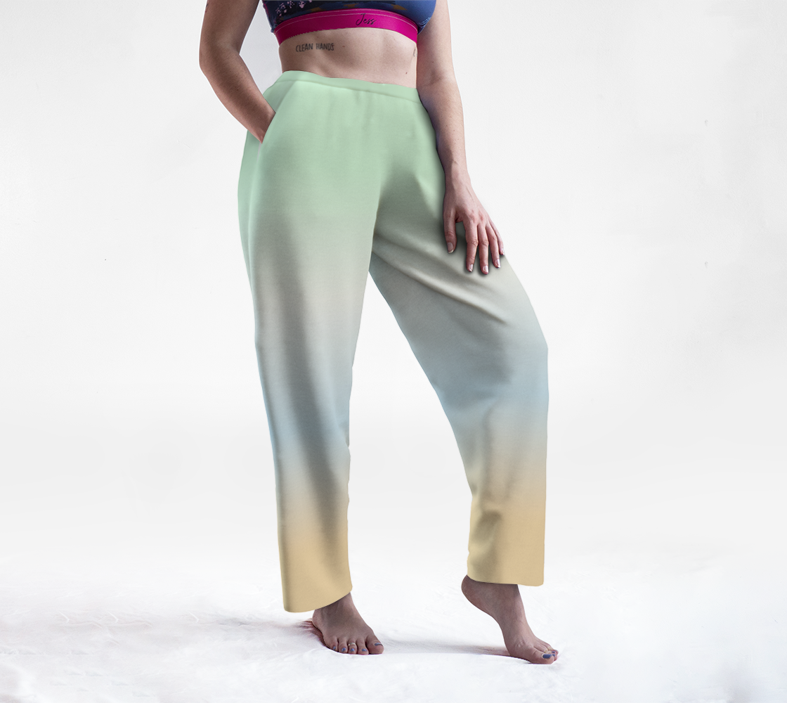Pantalon de survêtement dégradé d'orientation sans étiquette