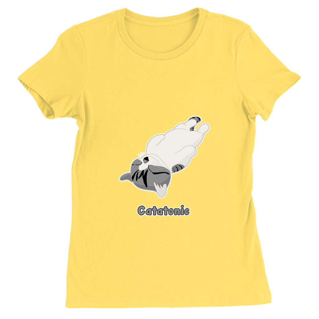 Camiseta entallada catatónica - LIGERA | Bella y lienzo