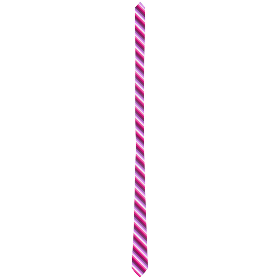 Lesbienne - Cravates à motifs de fierté rayée V2